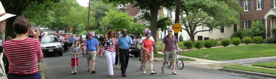 Chevy Chase Fourth of July Parade with Isiah Leggett