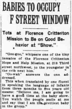 Washington Times article April 2, 1917 