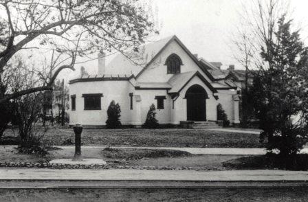 Image of the Chevy Chase Presbyterian Church Martin help to purchase the lot