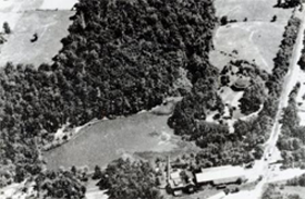 Aerial View of Chevy Chase Lake