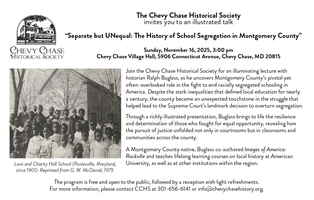 CCHS Lecture Postcard